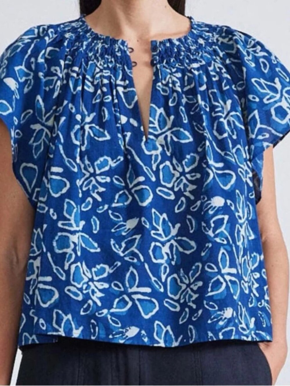 NWT APIECE APART Patricia Flutter Sleeve Top
